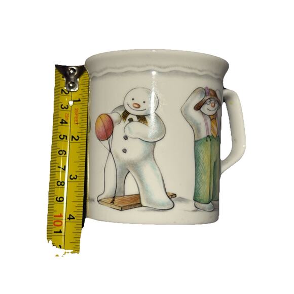 Vintage 1985 Royal Doulton The Snowman Gift Colle Playful Snowman Bone China Mug - Picture 5 of 6